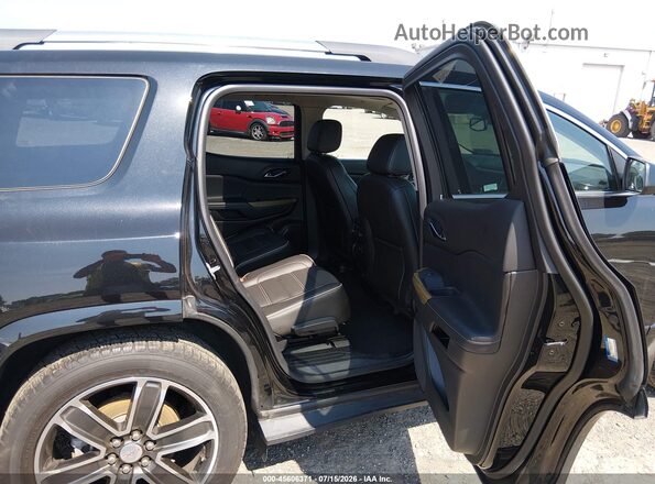 1GKKNXLS2KZ127710 2019 GMC ACADIA Black VIN კოდის სტიკერის ხედი