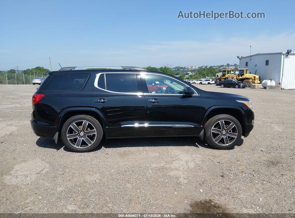 1GKKNXLS2KZ127710 2019 GMC ACADIA Black უკანა სალონის ხედი