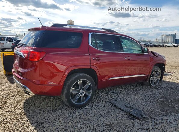 1GKKNXLS2KZ231212 2019 GMC ACADIA Red Հետևի աջ