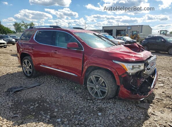 1GKKNXLS2KZ231212 2019 GMC ACADIA Red Առջևի աջ