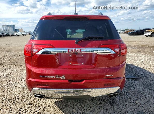 1GKKNXLS2KZ231212 2019 GMC ACADIA Red Հետևի տեսք