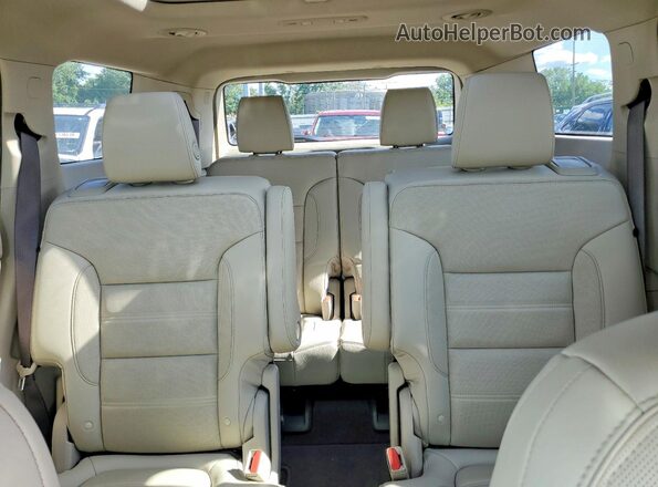 1GKKNXLS2KZ231212 2019 GMC ACADIA Red Հետևի նստատեղերի տեսք