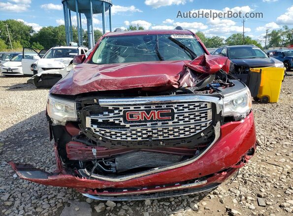 1GKKNXLS2KZ231212 2019 GMC ACADIA Red Դիմացի տեսք