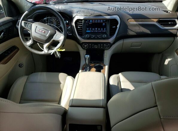 1GKKNXLS2KZ231212 2019 GMC ACADIA Red Առջևի վահանակի տեսք