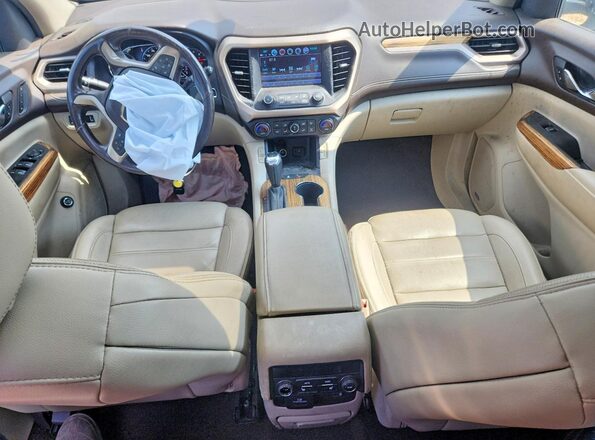 1GKKNXLS2KZ288879 2019 GMC ACADIA Black Առջևի վահանակի տեսք