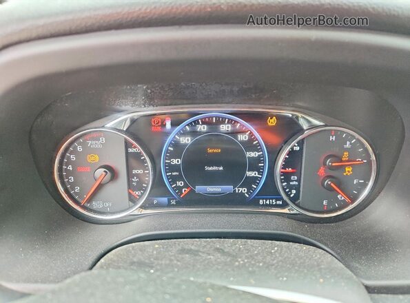 1GKKNXLS2LZ145285 2020 GMC ACADIA Black Vista del cuadro de instrumentos