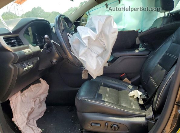 1GKKNXLS3HZ135212 2017 GMC ACADIA Black Widok wnętrza z przodu