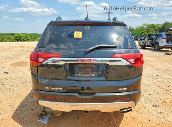 1GKKNXLS3HZ135212 2017 GMC ACADIA Black Widok z tyłu