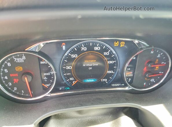 1GKKNXLS3HZ135212 2017 GMC ACADIA Black Widok zestawu wskaźników