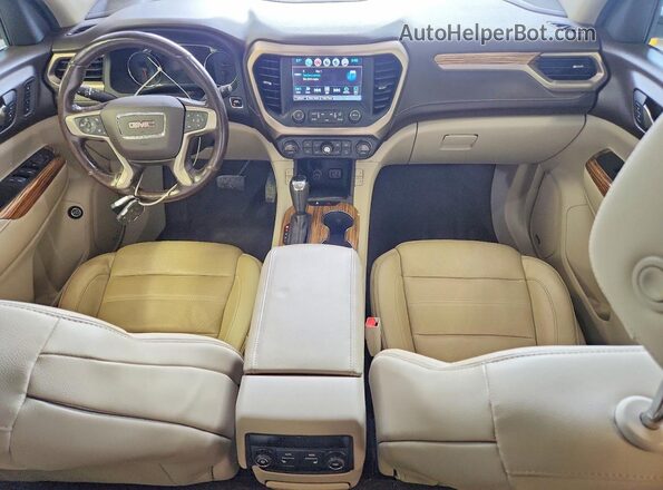 1GKKNXLS3HZ137851 2017 GMC ACADIA White Dashboard view