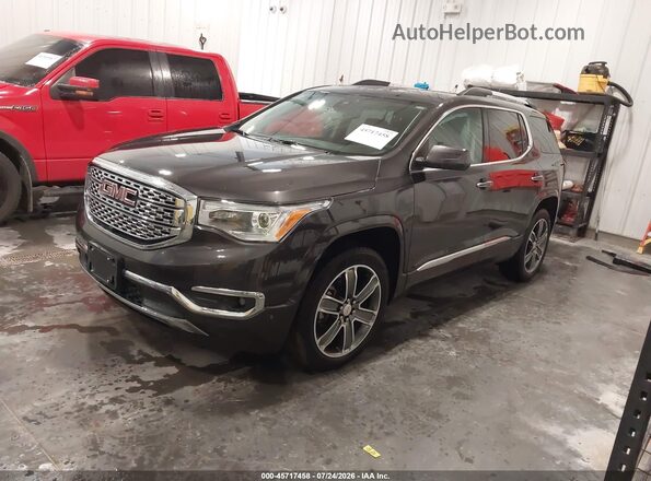 1GKKNXLS3HZ191117 2017 GMC ACADIA Серый Передняя левая четверть