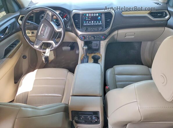 1GKKNXLS3HZ210426 2017 GMC ACADIA Silver Dashboard view