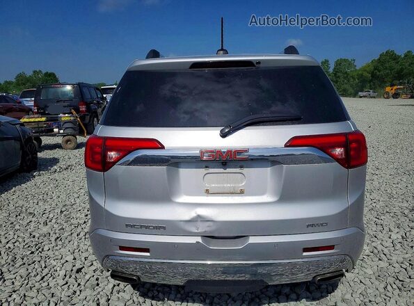 1GKKNXLS3HZ210426 2017 GMC ACADIA Silver Rear view