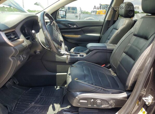 1GKKNXLS3HZ300935 2017 GMC ACADIA Charcoal Front interior view