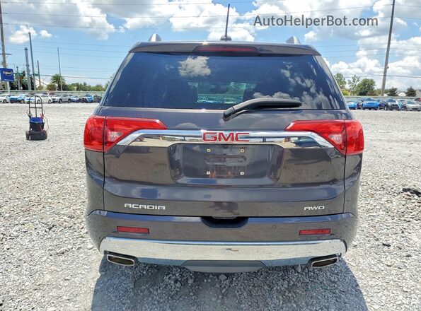 1GKKNXLS3HZ300935 2017 GMC ACADIA Charcoal Rear view