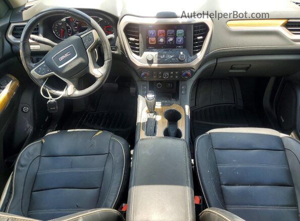 1GKKNXLS3HZ300935 2017 GMC ACADIA Charcoal Dashboard view