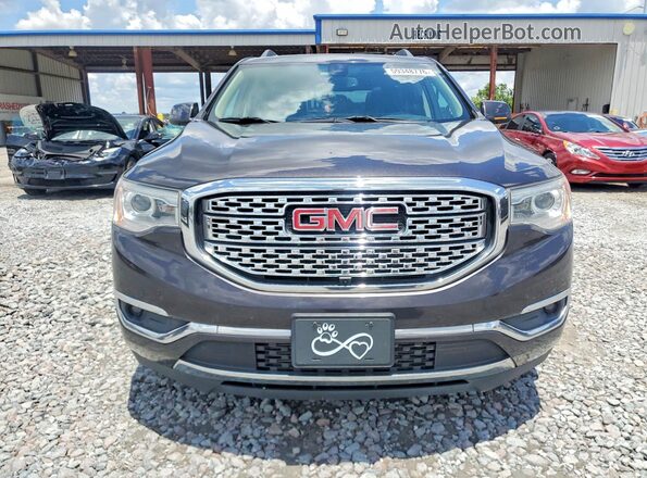 1GKKNXLS3HZ300935 2017 GMC ACADIA Charcoal Front view
