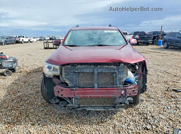 1GKKNXLS3JZ210531 2018 GMC ACADIA Maroon Widok z przodu