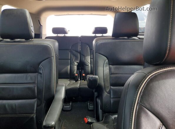 1GKKNXLS3JZ210531 2018 GMC ACADIA Maroon Widok tylnych siedzeń