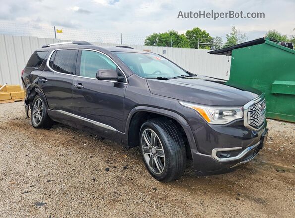 1GKKNXLS3KZ176382 2019 GMC ACADIA Серый Передняя правая четверть