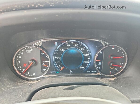 1GKKNXLS3KZ176382 2019 GMC ACADIA Серый Вид щитка приборов