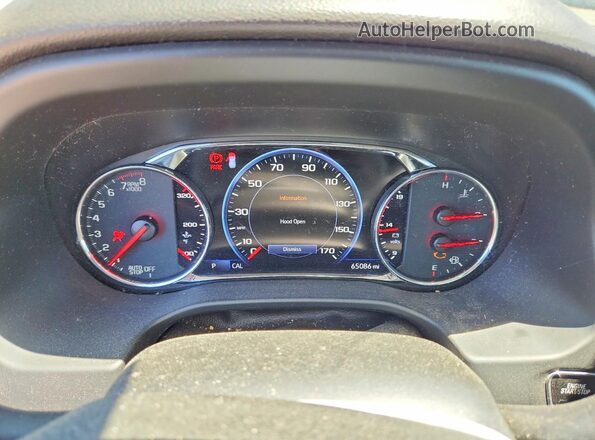 1GKKNXLS3LZ165674 2020 GMC ACADIA Black Instrument cluster view
