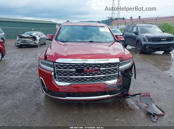 1GKKNXLS3MZ118629 2021 GMC ACADIA Red Սարքավորումների վահանակի տեսք