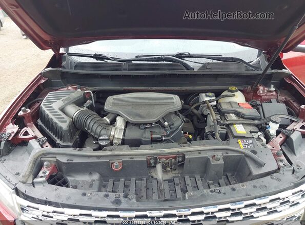 1GKKNXLS3MZ118629 2021 GMC ACADIA Red Հետևի տեսք