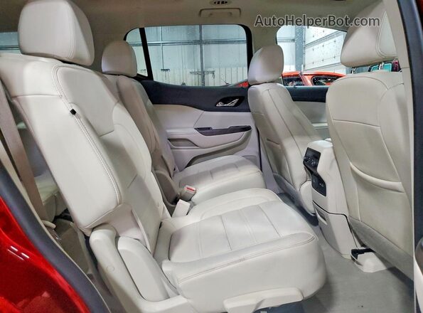 1GKKNXLS3MZ176269 2021 GMC ACADIA Red Rear seats view