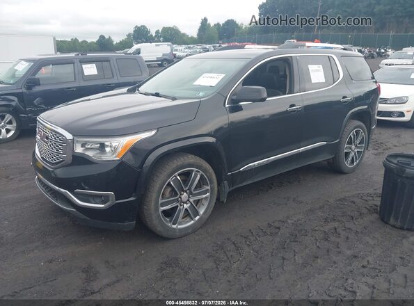 1GKKNXLS4HZ214355 2017 GMC ACADIA Black Передня ліва чверть