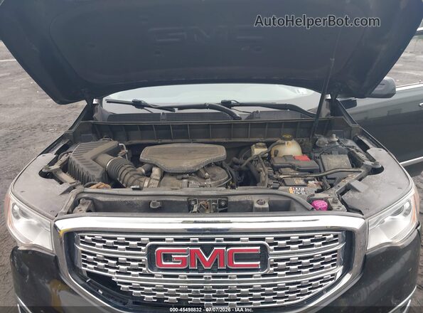 1GKKNXLS4HZ214355 2017 GMC ACADIA Black Вид ззаду