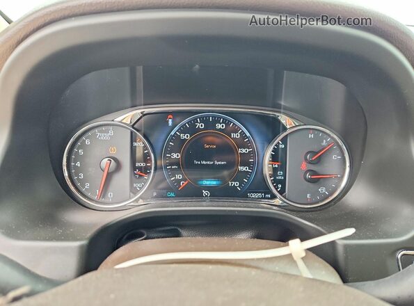 1GKKNXLS4JZ117937 2018 GMC ACADIA Silver Սարքավորումների վահանակի տեսք