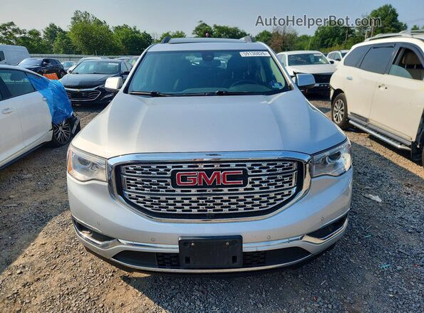 1GKKNXLS4KZ167593 2019 GMC ACADIA Silver Widok z przodu