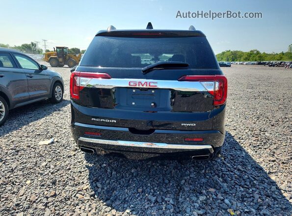 1GKKNXLS4LZ122784 2020 GMC ACADIA Черный Вид сзади