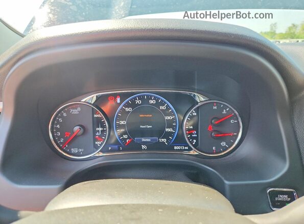 1GKKNXLS4LZ122784 2020 GMC ACADIA Черный Вид щитка приборов