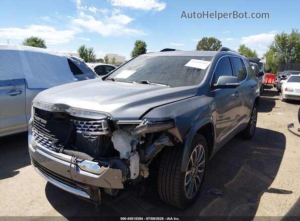 1GKKNXLS4NZ155562 2022 GMC ACADIA Gray Передня ліва чверть
