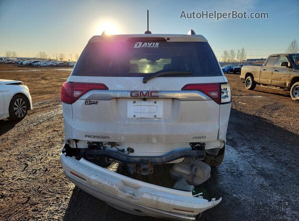 1GKKNXLS5HZ135342 2017 GMC ACADIA Белый Вид сзади