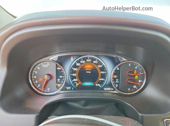 1GKKNXLS5HZ135342 2017 GMC ACADIA Белый Вид щитка приборов