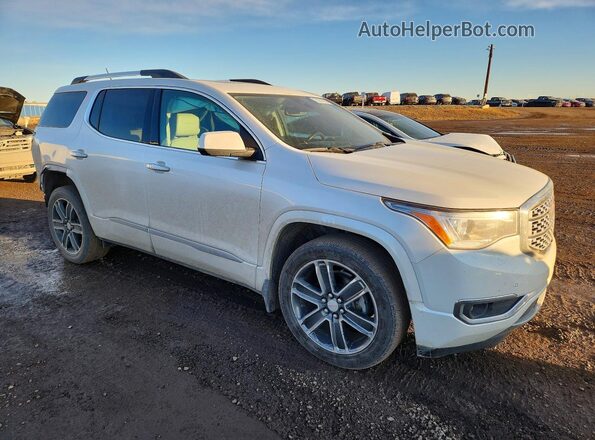 1GKKNXLS5HZ135342 2017 GMC ACADIA Белый Передняя правая четверть