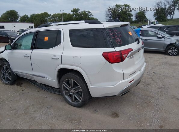 1GKKNXLS5KZ299780 2019 GMC ACADIA White Rear left