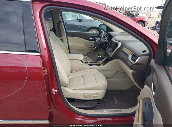1GKKNXLS6HZ272581 2017 GMC ACADIA Burgundy წინა სალონის ხედი