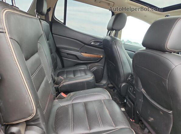 1GKKNXLS7HZ185322 2017 GMC ACADIA Black უკანა სალონის ხედი