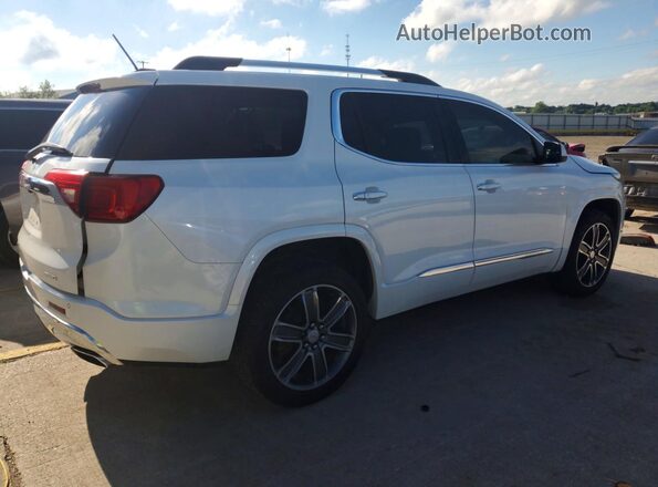 1GKKNXLS7JZ130567 2018 GMC ACADIA White Rear right