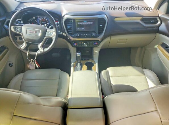 1GKKNXLS7JZ130567 2018 GMC ACADIA White Dashboard view