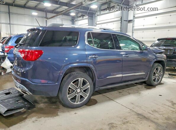 1GKKNXLS7KZ111373 2019 GMC ACADIA Blue Задня права чверть