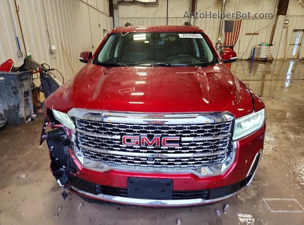 1GKKNXLS7NZ141333 2022 GMC ACADIA Red Vista frontal