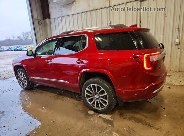 1GKKNXLS7NZ141333 2022 GMC ACADIA Red Trasero izquierdo