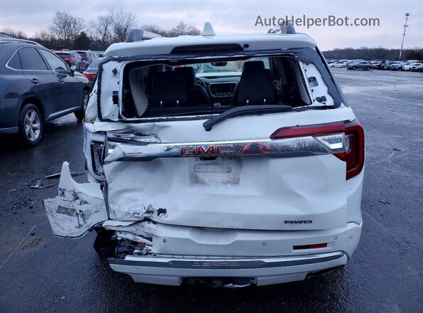 1GKKNXLS7PZ196710 2023 GMC ACADIA White Widok z tyłu