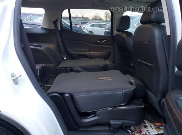 1GKKNXLS7PZ196710 2023 GMC ACADIA White Widok wnętrza z tyłu
