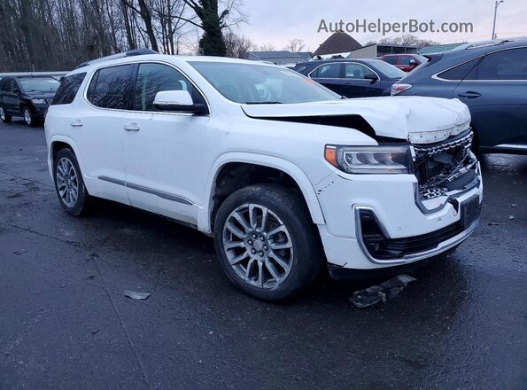 1GKKNXLS7PZ196710 2023 GMC ACADIA White Przód prawy